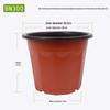Large Disposable Seedling and Flower Pot, Double Color, Soft Plastic
