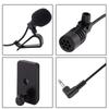 Car Microphone Audio Navigation Wired Clip External Wires Auto Mics Radio 3m Long Mic Stereo 3.5mm Mono 2.5mm SM Lotus Jack PlugGood product