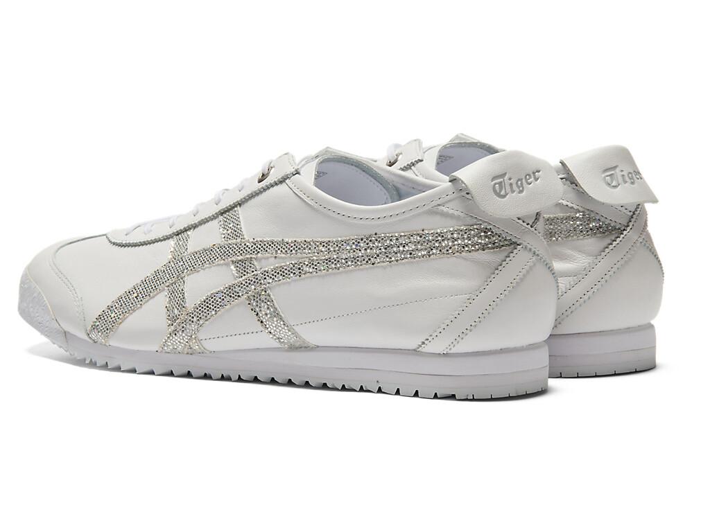1183C345-100 Onitsuka Tiger Mexico 66 SD White Pure Silver (Men's)