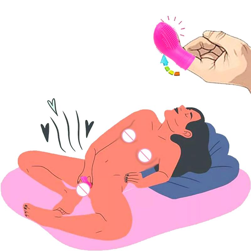 Finger Cuff G Spot Clitoral Stimulation Erotic Masturbation Adult Supplies Women Sex Toys For Woman  Game Accessories Shop