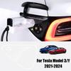  for Tesla MODEL Y 2021-2024 Charger Port Cover Outdoor Rainproof Protection Dustproof Covers Rain Cover Accessories O3Y6