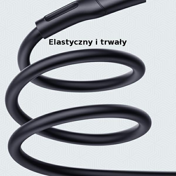 Kabel Lightning USAMS 1m Szybkie ładowanie Czarny