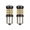 S25 LED Turn Signal, Single Back Lamp, Amber/Orange, 150° Pin Angle, Biko 4014SMD, 60