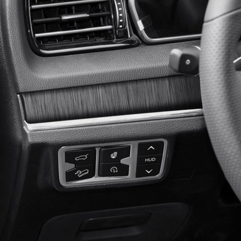 Car Interior Sticker For HONGQI HS5 2019-2025 Lifting Window Panel Decal Inner Door Gear Box Dashboard Film Auto Accessories
