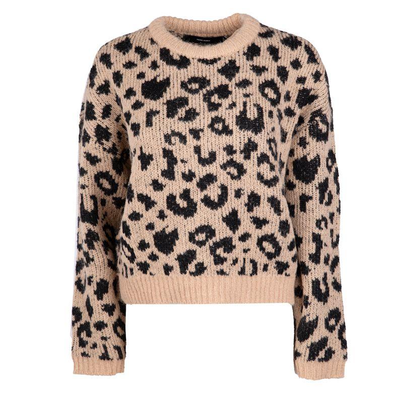 

ZELMALEO Женский свитер с круглым вырезом VERO MODA