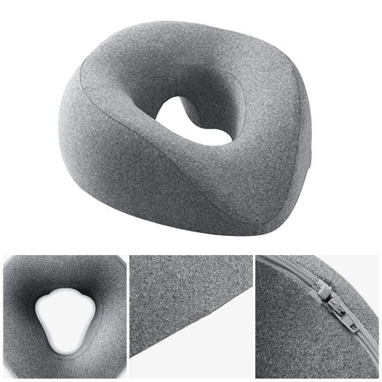 Down Pillow Spa Face Cradle Prone Cushion with Face Cutout