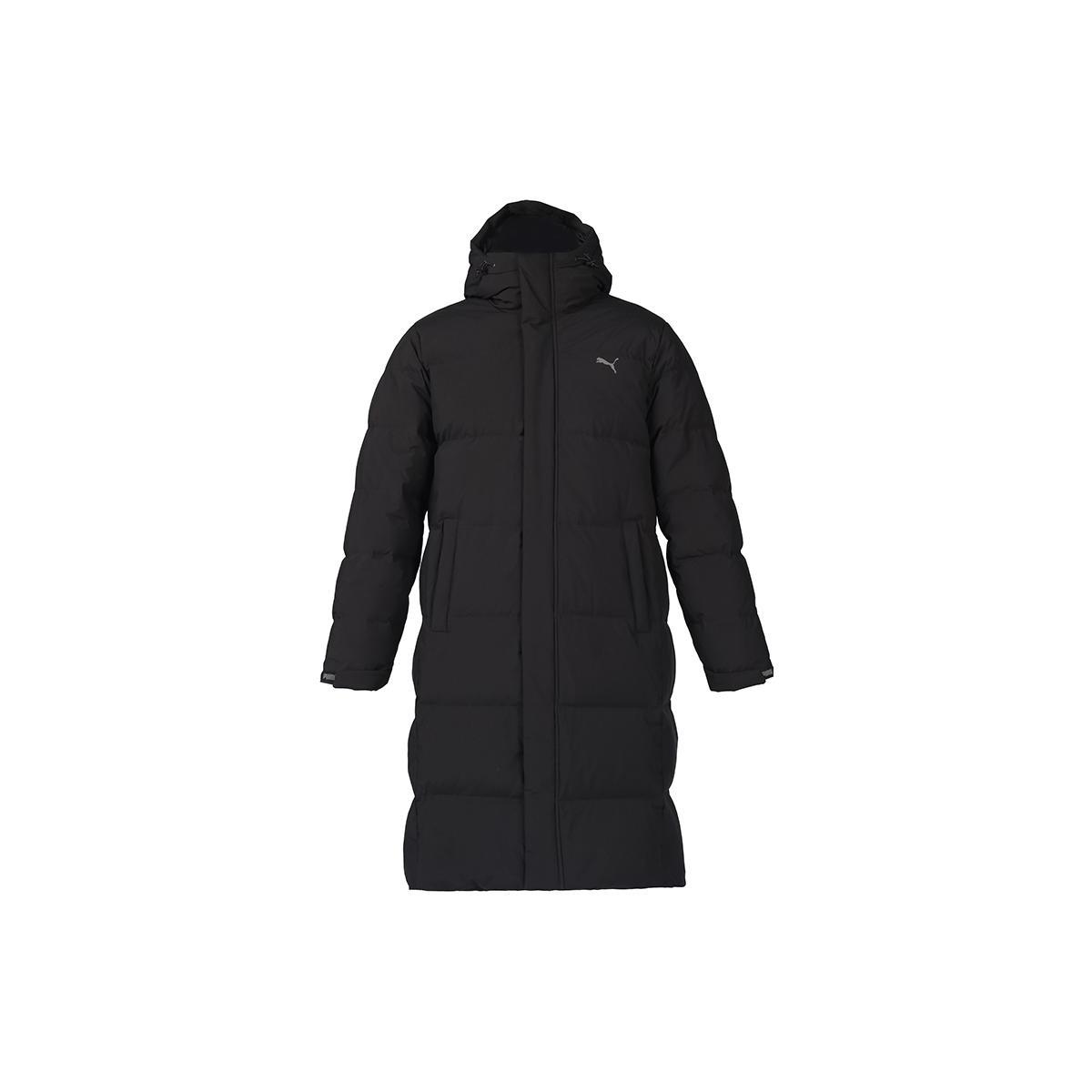 PUMA Long Down Jacket  Black Grey  Men s 932587-01 XXL
