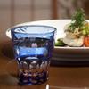 Glass Studio Saiho Edo Kiriko Mini Old Fashioned Cherry Blossom Pattern Glasses, Pair,