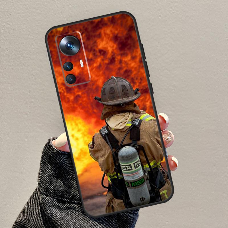 Firefighter Fireman Heroes Case For Xiaomi 15 13 14 Ultra 11T 12T 13T 14T Pro Cover For POCO X7 X6 X3 X5 F5 F6 F7 Pro