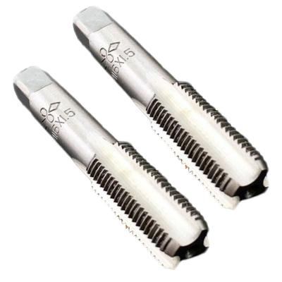 2pcs HSS 16mmx1.5 Metric Taper & Plug Tap Right Hand Thread M16x1.5mm Pitch