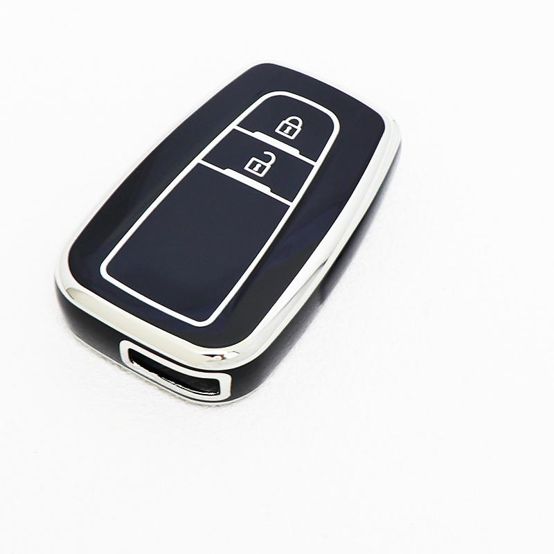 For Toyota Highlander CHR C-HR Prius Prado Land Cruiser Corolla Camry RAV4 Tpu Car Key Case Keyless Cover Shell Fob Accessories