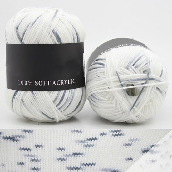 Woolen Yarn Triple Brands Soft Milk Cotton Solid Color Knitting Yarn