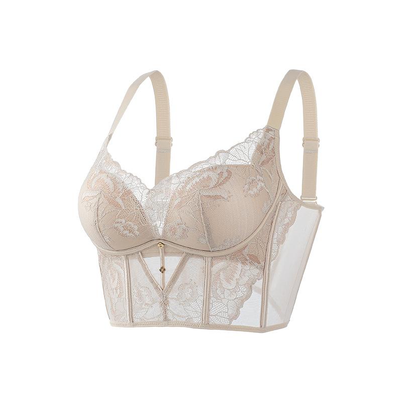 Verstellbarer BH für Frauen Anti-Hänge-Push-Up-BH für Frauen Bügel-BH für Frauen Raffinierter BH