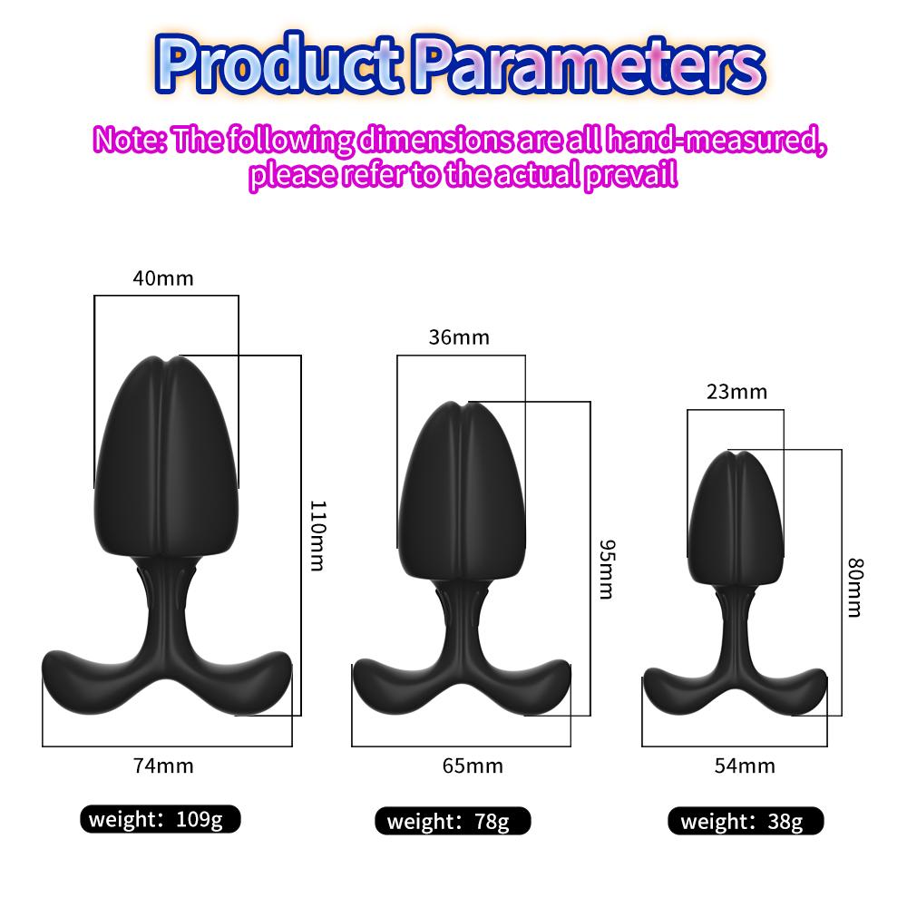 Anal Plug Wearable Butt Plug Vagina Prostate Stimulation Handle Bar Anal Training Toy Enlarged Base Anal Masturbaror for Adult