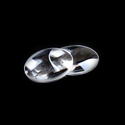 2Pcs Cardboard Virtual Reality Vr Biconvex Lenses Only 25Mm X 45Mm