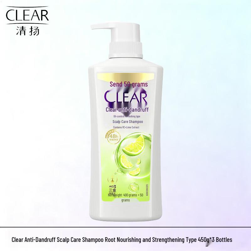 Clear Anti-Dandruff Scalp & Root Strengthening Shampoo