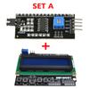 PCF8574 Expansion Board I2C Interface for LCD1602/2004 Black PCB with Adjustable Contrast & Backlight