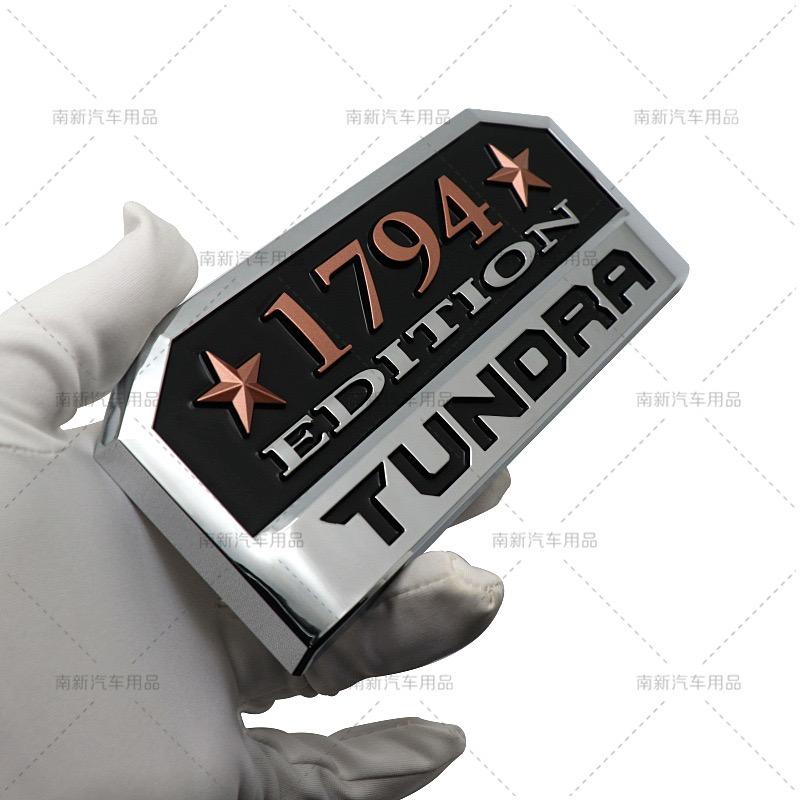 ABS Auto Side Tail Sticker for Toyota Tundra Platnum 1794 Edition 4X4 Letter Emblem 3d Exterior Nameplate Pickup New Refitting