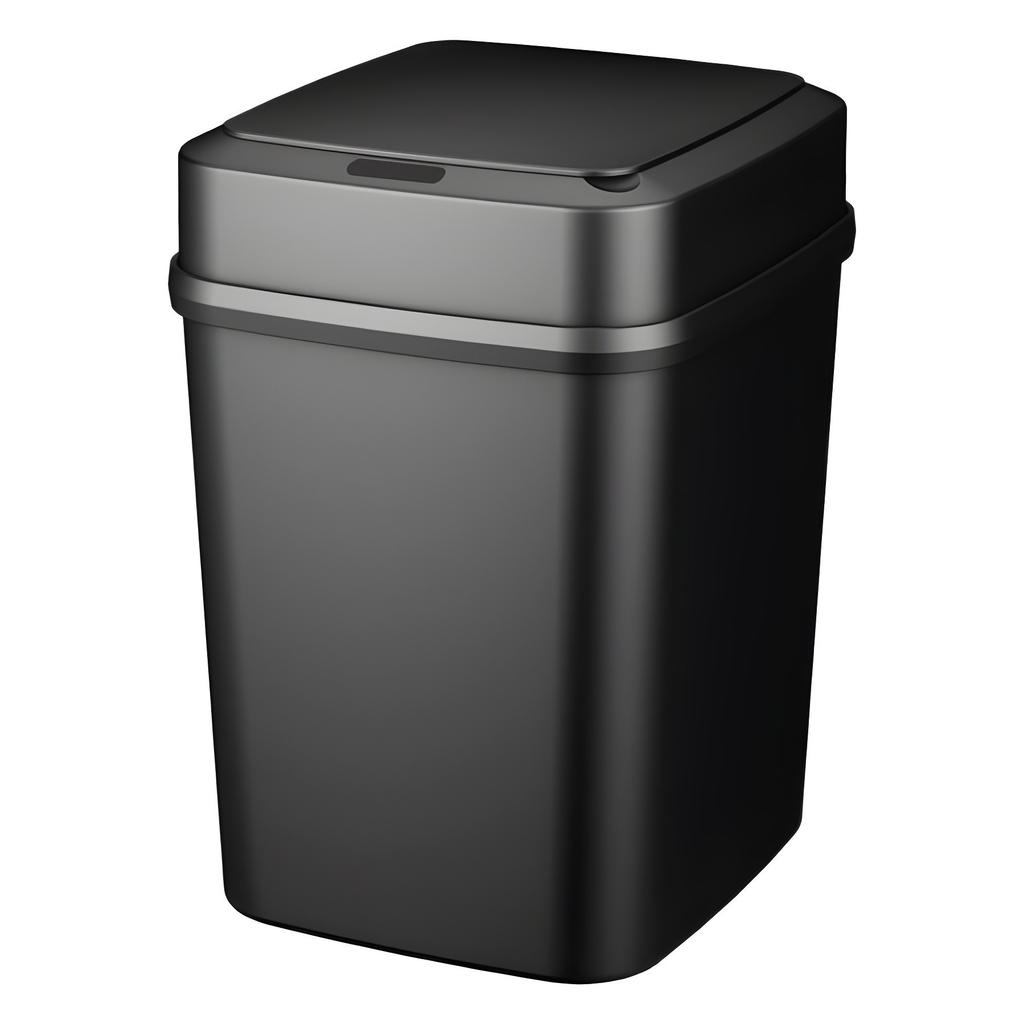 Smart Sensor Trash Can with Lid, Automatic Induction Waste Bin for Bathroom, Toilet and Living Room Home Use