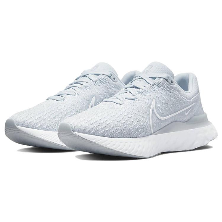 New Nike React Infinity Run Flyknit 3 'Pure Platinum' Women's DD3024-004