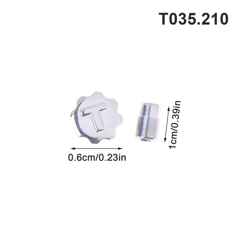 

1 комплект Металлическая заводная головка для часов Замена для T035.407 T035.210 T035.617 T035.428 Запчасти для ремонта заводной головки часов