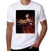 T-shirt San Girolamo che Scrive di Caravaggio T-shirt Leggera Rinfrescante a Maniche Corte