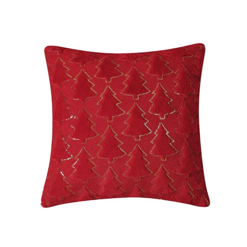 Christmas Throw Pillow Cover 45x45cm, Festival Sofa Chair Cushions Case for Living Room Bedroom