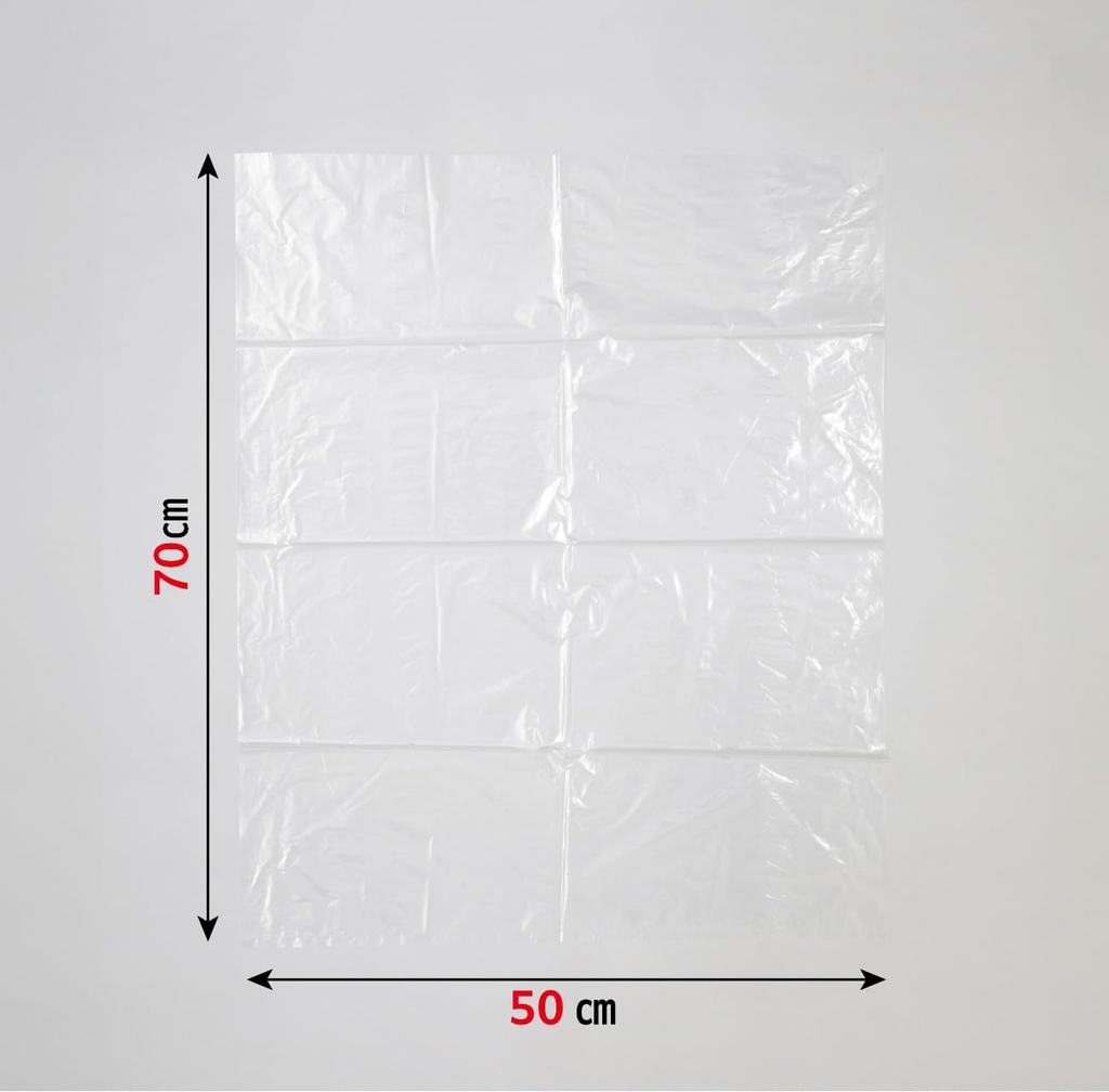 Japax Garbage Bag 30L Transparent 800 sheets sheets x 80 plastic bag TM33 Bulk purchase Case sale (10 books) Metallocene-containing