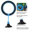 3PCS Plastic Blue Black Aquarium Feeder Fish Tanks Feeding Ring with Suction Cup for All Slow Sinking Floating Feeds