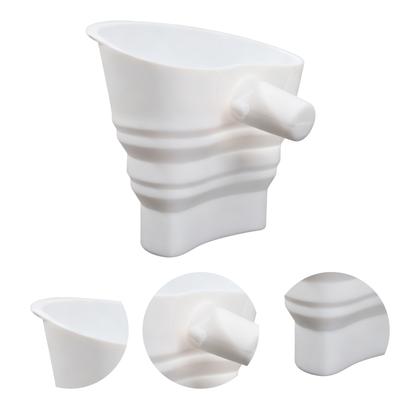 Entonnoir Pliable en Silicone Anti-Débordement Ménager pour Mixeur Entonnoir à Farine Réutilisable Accessoire pour Machine à Pétrir la Pâte
