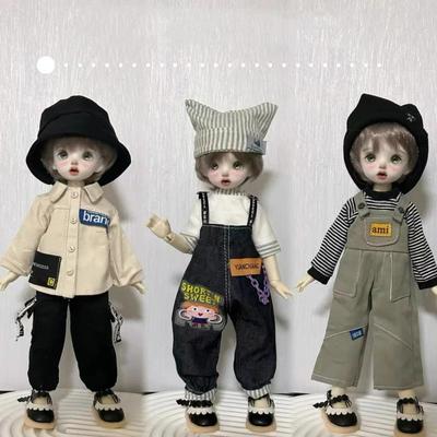 Moda Sevimli Günlük 30cm Bebek Kıyafetleri Giydirme Kıyafetleri 1/6 BJD Bebek Kıyafet Seti Kız Oyuncak Hediye Bebek Aksesuarları