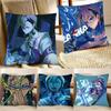 Zanka Nijiku Hot Anime Gachiakuta Pillow Case Square Pillow Bedroom Sofa Leisure Comfort Cushion Car Home Decoration