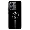 Phone Case - MANIACASE - Xiaomi Redmi Note 13 4G - Silicone TPU - Grey and Black - PSG Jordan