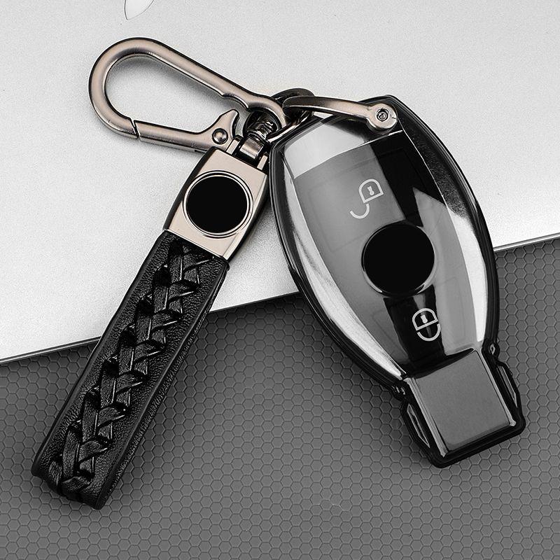 Transparent Tpu For Mercedes Benz C S Glc Eqe Eqs Class W223 X254 V297 V295 W206 S206 X206 Car Key Fob Case Cover Accessories