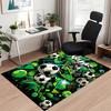 Benutzerdefinierter Fußball-Teppich mit Namen, für Bürostuhl, Wohnzimmer, Schlafzimmer, Küche, Dekor, Geschenke.