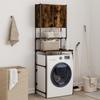 Smoked Oak Washing Machine Cabinet 68x48.5x194 Cm