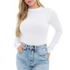 I Saw It First Womens/Ladies Fitted Long-Sleeved Bodysuit