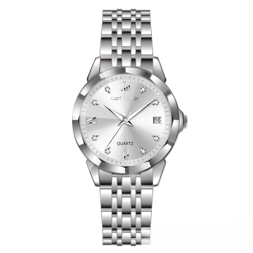 Women's Simple Gift Watch Calendar Waterproof Quartz Diamond-set Women's Watch