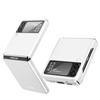 Tynt PC-deksel med anti-fingeravtrykk for Samsung Galaxy Z Flip 7 6 3 5 5G Flip3 flip6 flip4 flip 4 flip5 zflip5 flip 2 Mobiltelefondeksel Fundas
