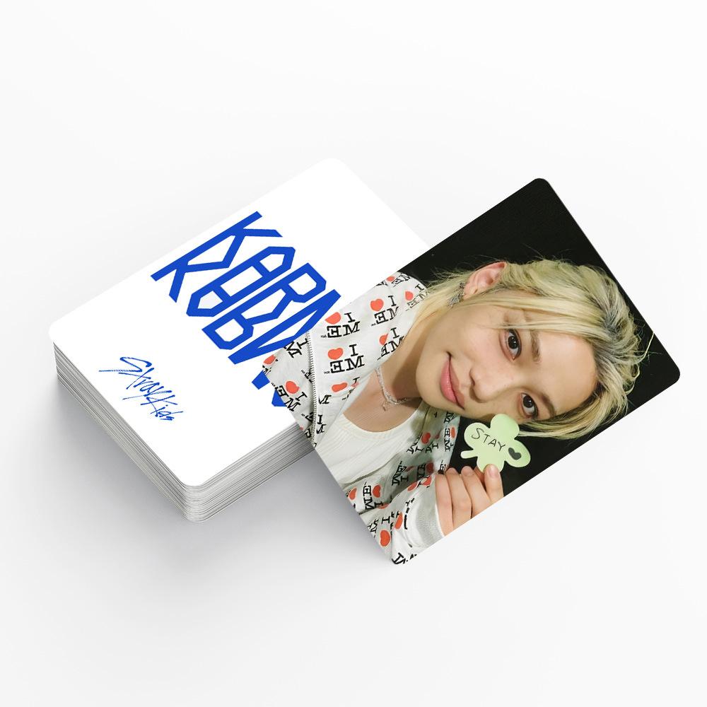 55Pcs Straykids New Album Karma4Th Peripheral Photo Card Skzoo Album Decoration Commemorative Lomo Card