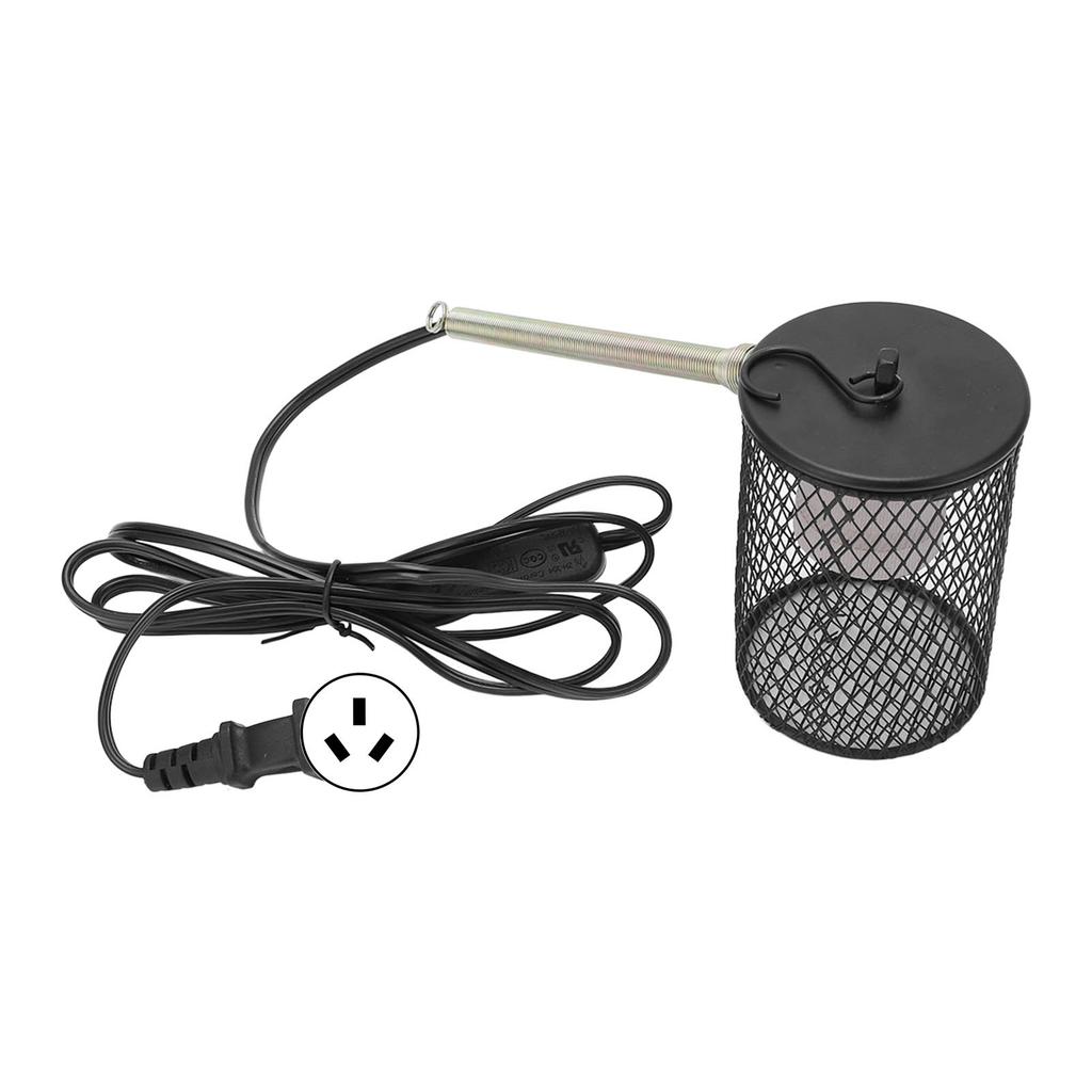 Profesjonalny, bezpieczny klosz do lampy grzewczej dla gadów Zapobiega poparzeniom Klosz do lampy izolacyjnej dla gadów do