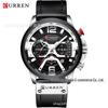 CURREN 8329 Men's Waterproof Multifunction Quartz Sports Watch
