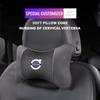 are8 1Pcs Car Seat Headrest Auto Logo Neck Pillow For Volvo AWD XC60 V60 V90 S80 Rdesign S90 XC90 S40 V70 XC40 T6 V40 S60 V50 S70