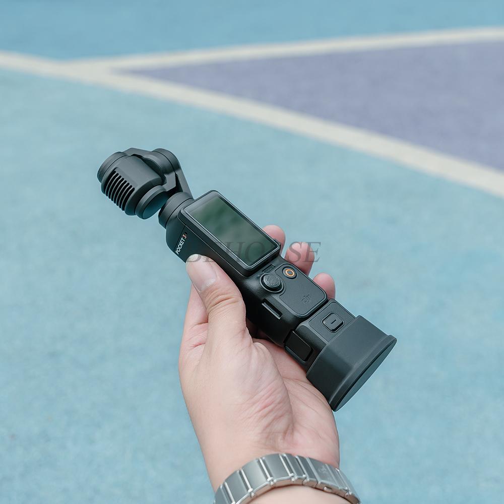 Silikonowy antypoślizgowy stały uchwyt podstawka rozszerzająca podstawka na biurko uchwyty do DJI Osmo Pocket 3 akcesoria do stabilizatora ręcznego