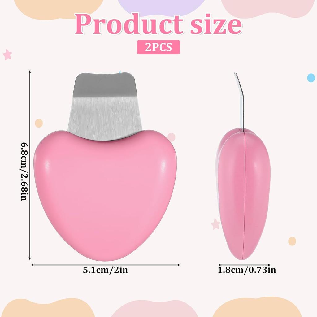 2 PCS Blackhead Remover Scraper Blackhead Remover Tools Deep Cleansing Face Scraper Nose Black Head Removers Silicone Face-Scraper Skin Care Tool