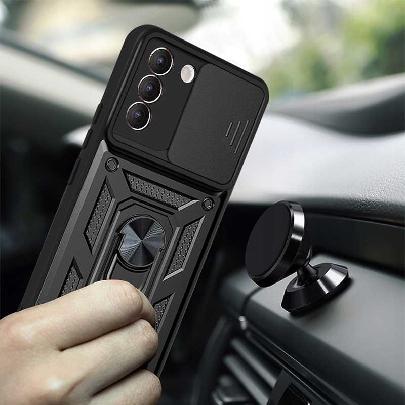 Sc Camring Galaxy S21+ Black