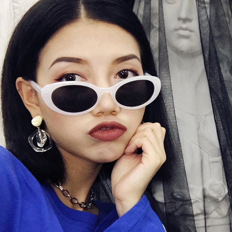 2021 Retro Oval Sunglasses for Women - European & American Street Style