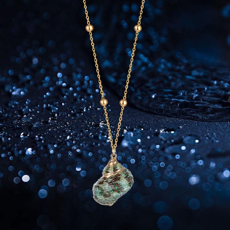 Naszyjnik z muszelek Regulowany łańcuszek na obojczyk Biżuteria o tematyce plażowej Dla kobiet i mężczyzn Łańcuszek na szyję Do codziennego noszenia