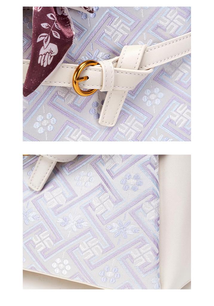 Guangxi Zhuang Brocade Women's Large Capacity Shoulder/Crossbody Bag - 2026 New Style High-End Handbag