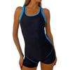 New Sports Vest Racing Swimsuit One-piece Boxers European and American Swimwear